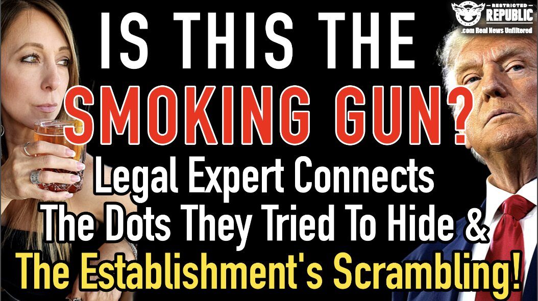 Is This the Smoking Gun? Legal Expert Connects the Dots They Tried to Hide & The Establishment’s Scrambling!